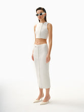 Knitology KNTLGY Zipped Knit Midi Skirt