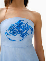 Knitology KNTLGY Helenik Parmak İzi Elbise