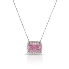 Soo Silky Blush Pink Gleam Collection Necklace SOOSSLKG002 PNK