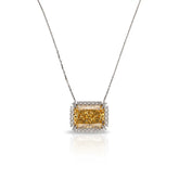 Soo Silky Sun Shine Gleam Collection Necklace SOOSSLKG002 YELLW