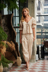 Sadie and Dione Hürrem Trouser in Daisy Floral