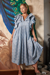 Sadie and Dione Regina Dress in Regal Elbise