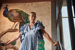 Sadie and Dione Regina Dress in Regal Elbise