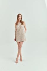 Sadie and Dione The Lara Mini Shift Dress in Daisy