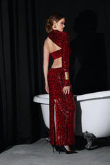 Saléa Scarlet Reviere In Red Sequin