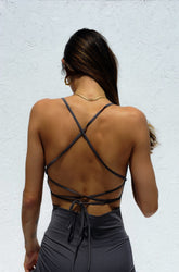 IAMLOVEIN Eclipse' Snake Sütyen Top