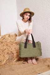 TUIME SAMBA City Bag Khaki