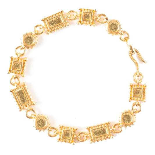 Maison Lygos Irene Plain Bracelet