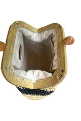 TUIME Lady Bag Large Beige/Black