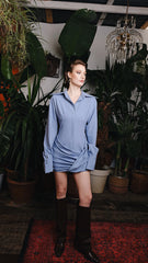 Two's Touch Allure Dress Blue