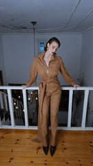 Two's Touch Lyra Jumpsuit Beige