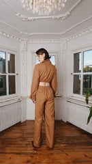 Two's Touch Lyra Jumpsuit Beige