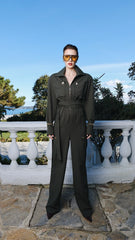 Two's Touch Lyra Jumpsuit Khaki