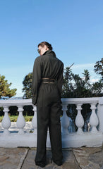 Two's Touch Lyra Jumpsuit Khaki