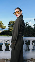 Two's Touch Lyra Jumpsuit Khaki