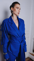 Two's Touch Ola Suit Sax Blue