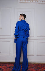 Two's Touch Ola Suit Sax Blue