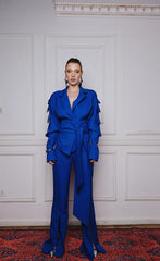 Two's Touch Ola Suit Sax Blue