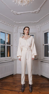 Two's Touch Vera Suit Nude Elbise