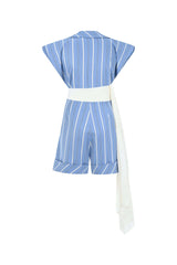 Two's Touch Aria Jumpsuit Blue