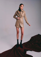 Two's Touch Hera Leather Dress (Limited Edition)