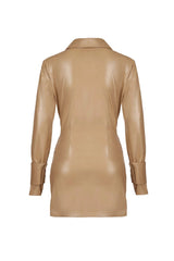 Two's Touch Hera Leather Dress (Limited Edition)