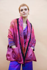ipek akarca tr Dream Poncho 100% Silk Shawl
