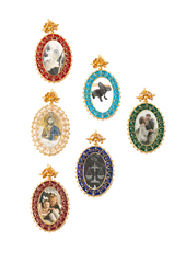 Maison Lygos Sophia Oval Medaillon