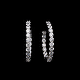 SooSilkyGems CLASSIC ROUND HOOP EARRINGS