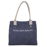 Atelier Galin Vela Tote Çanta N°1 - Azure & Dune