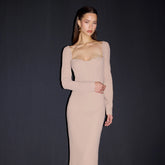Alia Studio Violet Latte Elbise