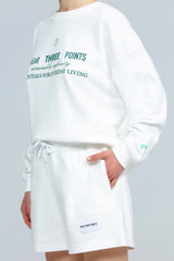 Wear Three Points White Weekend Shorts