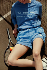 Wear Three Points Blue Weekend Shorts