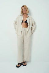 Wear Three Points Lyna Linen Trousers