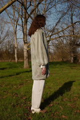 Wayt Aurora Sequined Faux Fur Coat