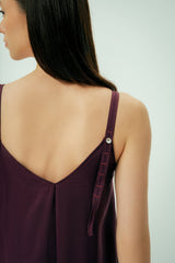 Wear Three Points Bordo Cielo Askılı Elbise