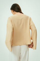 Wear Three Points Ecru Glow Linen Shirt