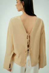 Wear Three Points Ecru Glow Linen Shirt