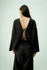 Wear Three Points Black Glow Linen Shirt