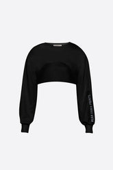 Wear Three Points Siyah Bolero Sweatshirt Gömlek