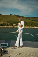 Meyra Avcı Beyaz Blossom Tulum