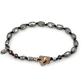 Mey Atelier Zetts – Oxide Silver Men's Bracelet