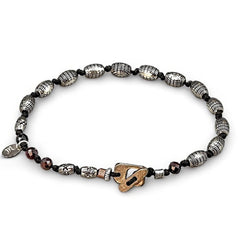 Mey Atelier Zetts – Oxide Silver Men's Bracelet