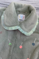 Wayt Aurora Sequined Faux Fur Coat