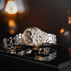 BARALLIER DUAL OPEN HEART ES-8266-44 Otomatik Erkek Kol Saati