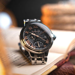 BARALLIER RETROGRADE DUAL TIME ES-8288-33 Erkek Kol Saati