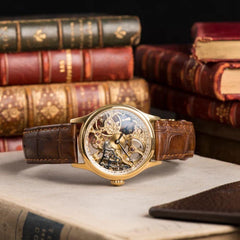 BAUER MECHANICAL SKELETON ES-8049-02 Otomatik Erkek Kol Saati