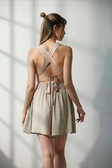 Wear Three Points Beige Terra Laced Bustier