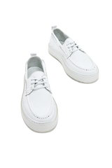 Dellel Deri White Jasmine Sneakers
