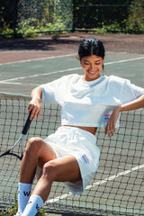 Wear Three Points White Weekend Shorts